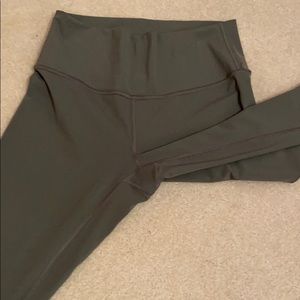 lululemon athletica Pants - Lululemon olive leggings lululemon athletica Pants - Lululemon olive leggings